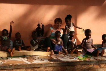 Babcia Danusia z całą gromadą